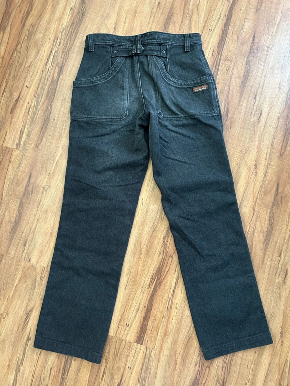 Patagonia Iron Forge Double Knee Pants Black Hemp Workwear Outdoors Womens Sz 6 - Picture 2 of 11